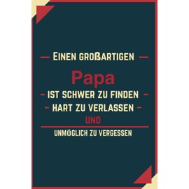 GESCHENK BESTER Papa: Notizbuch als Geschenk für den besten Papa - A5 / liniert 120 Seiten - Tagebuch | Terminplaner - Geschenkidee zum Geburtstag ... für Mann zum Abschied als Abschiedsgeschenk