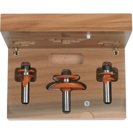 CMT 800.522.11 3 Piece Ogee Junior Raised Panel Set, 1/2-Inch Shank