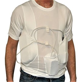 LVAD Gear Heartmate LVAD Shirt White (Medium)