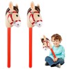 Pack of 2 Hobby Horse, Inflatable Horse 100 x 33