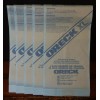 Oreck Lot of 5 Oreck XL Upright Vacuum Cleaner Disposable