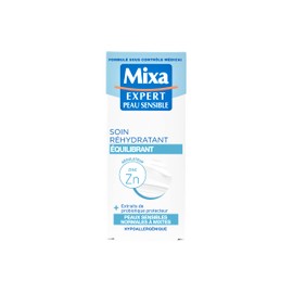 Mixa Expert Peau Sensible - Balancing Rehydrating Cream with Oat Extract + Regulating Copper - 50 ml