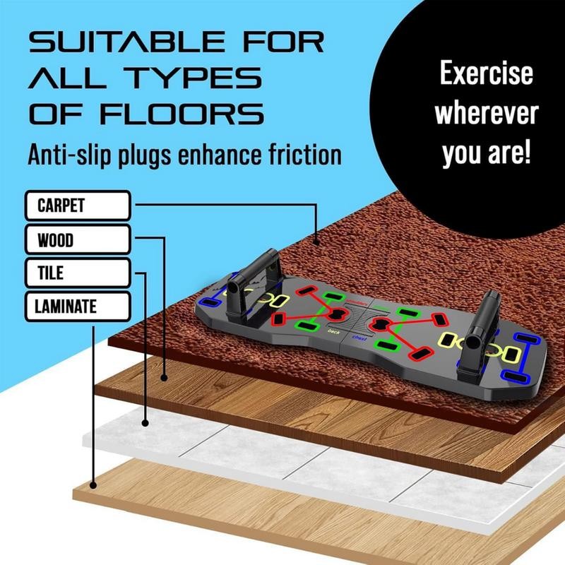 Push Up Board for Men & Women, Multi-Functional Push Up