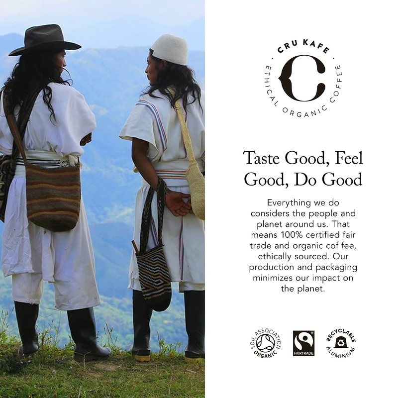 Cru Kafe Coffee Bags, Strong Big Bodied & Smoky-Sweet, 30