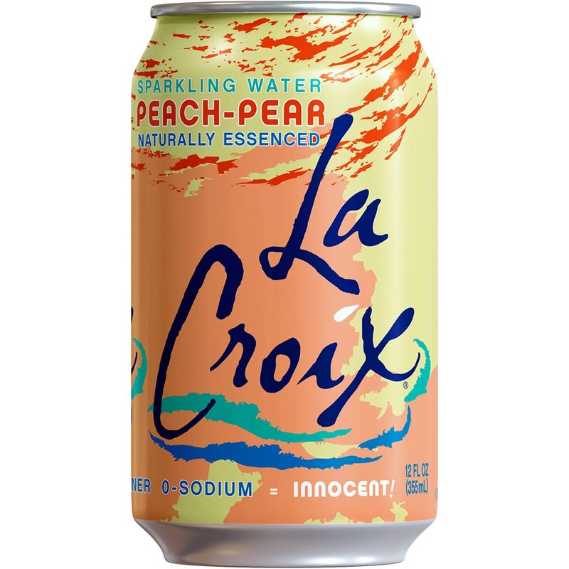 La Croix Sparkling Water, Peach-Pear, 12 Fl Oz (pack of