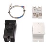 Digital PID Thermostat Air Heater Temperature Controller K Thermocouple SSR