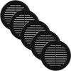 Vent Systems 4'' Inch (Opening Dimensions) Pack of 5 Black