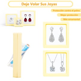 YOWNDSN Marco Flotante Paquete de 10,4 Colores Disponibles Unidas de Vitrina Flotante 3D,ABS Autorrecuperable Joyero Transparente,Organizador de Joyero está disponible en Guardar Joyas, Collares, Etc