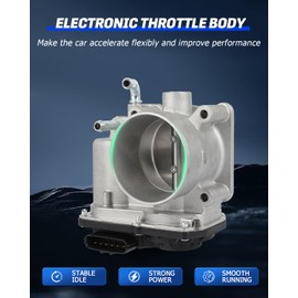 TFGCSG Throttle Body Compatible 2011-2013 for Subaru for Forester | 2011-2014 for Subaru for Impreza | 2010-2012 for Subaru for Legacy | 2013-2014 for Subaru for WRX Replace 16112AA310 672106