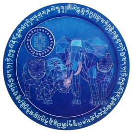 Juanxian Feng Shui Amulet Sticker Burglary Prevention Window Sticker Decals for Home Decoration w5308