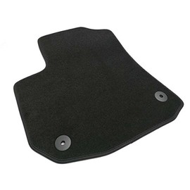 Floor Mat Compatible with Vauxhall Zafira B Driver's Mat Velour (Replacement Mat) Car Mat in Original Quality, Black