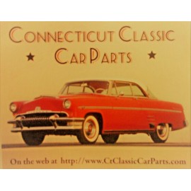 Lynx-Eye 1941 Plymouth ruby glass tail lamp lens Lynx-Eye #: T-369