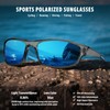 Ofwin Sports Polarized Sunglasses for Men Women Wrap Around Sun