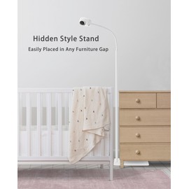 Baby Monitor Mount Floor Stand 67" Adjustable Height Compatible with Nanit Pro,Infant Optics DXR-8 Pro,VTech,Hellobaby,Vava,Eufy or Any Baby Cameras with 1/4 Thread Mount