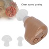 Elderly Hearing Amplifier Soft Silicone Rechargeable Ear Sound Enhancer for