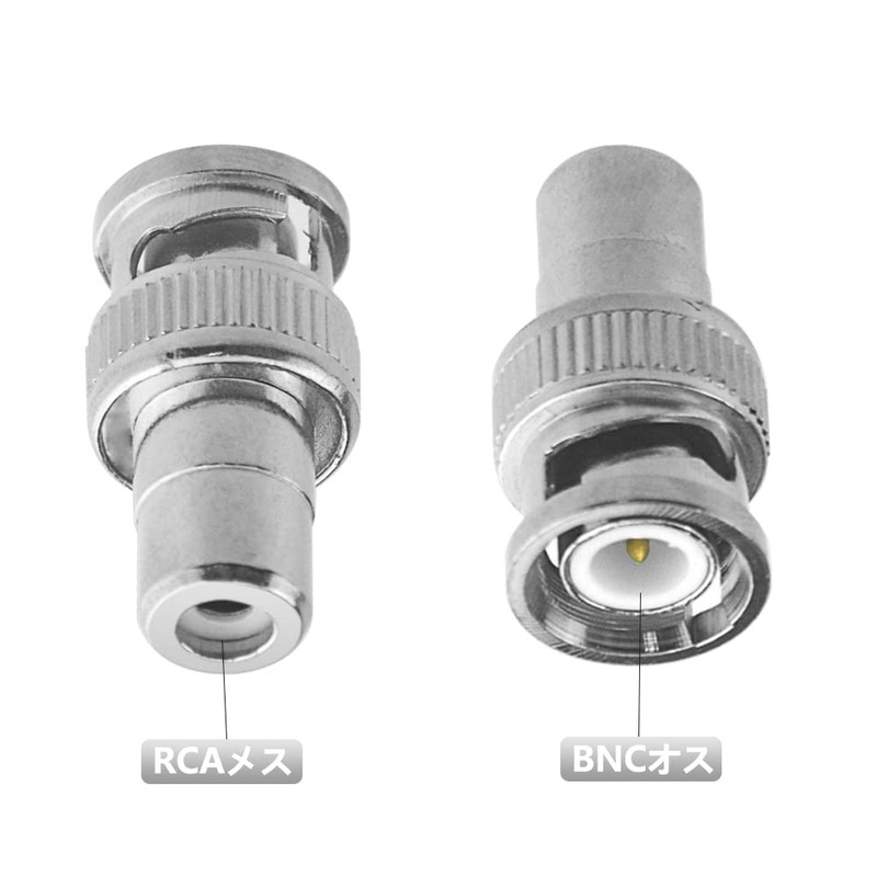 WMYCONGCONG Pack of 20 BNC Male to RCA Female Convert