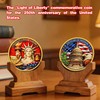 20Pcs USA 250th Anniversary Challenge Coin – High Relief Eagle