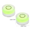 Angoily Bubble Levels for 16pcs 15x8mm Circular Bubble Level Universal