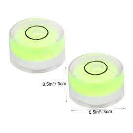 Angoily Bubble Levels for 16pcs 15x8mm Circular Bubble Level Universal Level Easy Leveling