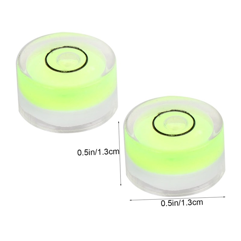 Angoily Bubble Levels for 16pcs 15x8mm Circular Bubble Level Universal