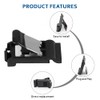 LIFOPY Fuel Gas Door Spring Clip, Fuel Door Release Spring