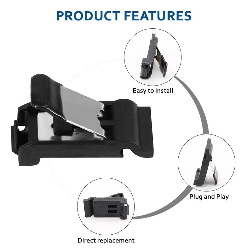 LIFOPY Fuel Gas Door Spring Clip, Fuel Door Release Spring