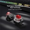 Redragon K556 PRO Upgraded Wireless RGB Gaming Keyboard, BT/2.4Ghz Tri-Mode