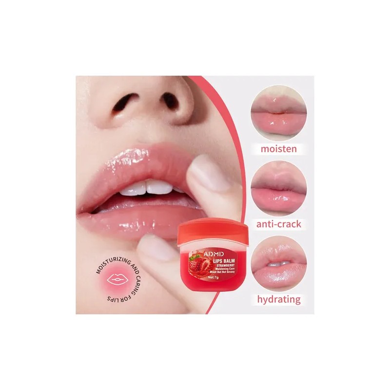 Set Hidratante De Labios Con Varias Frutas, Paquete Con