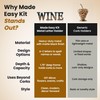 Made Easy Kit Metal Letter Wine Cork Keepsake Saver &
