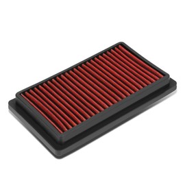 Auto Dynasty Compatible with Versa Cube Reusable & Washable Replacement High Flow Drop-in Air Filter (Red)