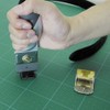NT Cutter エヌティー カッター 革用 革たち 直刃 斜刃付き ブラック KT-2000GP