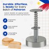Polvoron Molder Filipino (2.75" H x 1.75" W) - Oval
