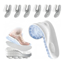 6 Pares Plantilla Ortopedica Deportiva De Gel Pie Plano 4d