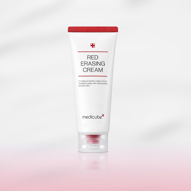 MEDICUBE Red Erasing Cream 2.0, Crema Facial Coreana con Niacinamida,