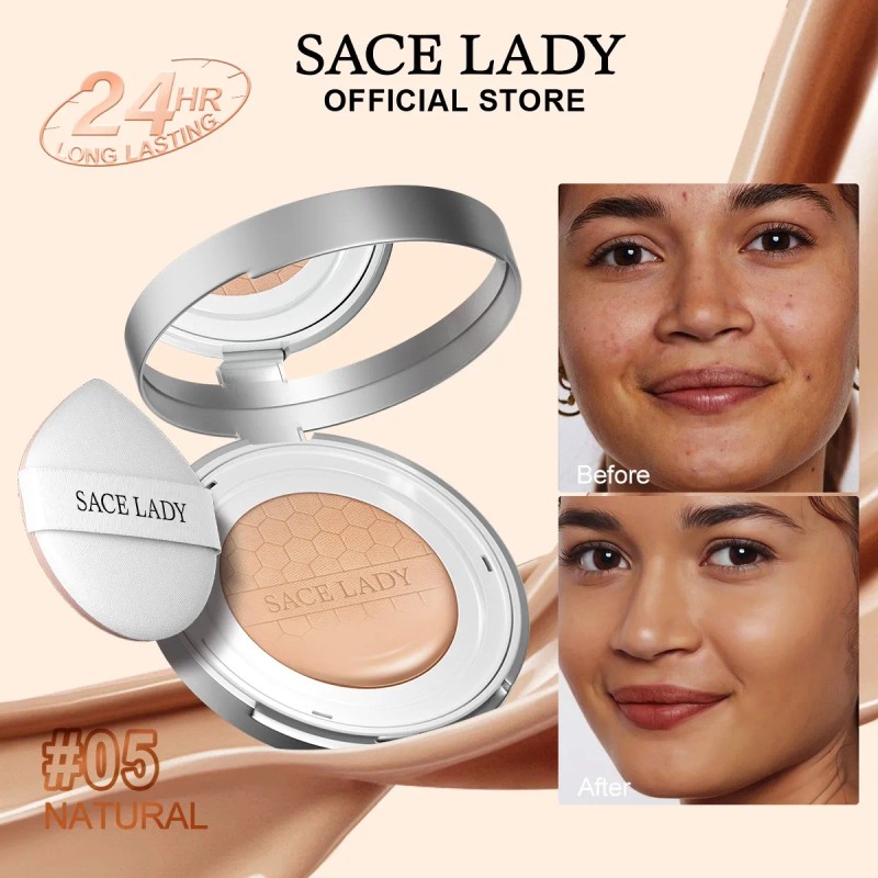 Sace Lady Bases De Maquillaje Corrector Impermeable Matte