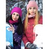 SATINIOR 2-Hole Knitted Ski Mask Full Face Mask Cover Neck