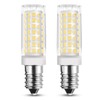 RAYHOO 2pcs E14 Base LED Light Bulbs 8W LED Light