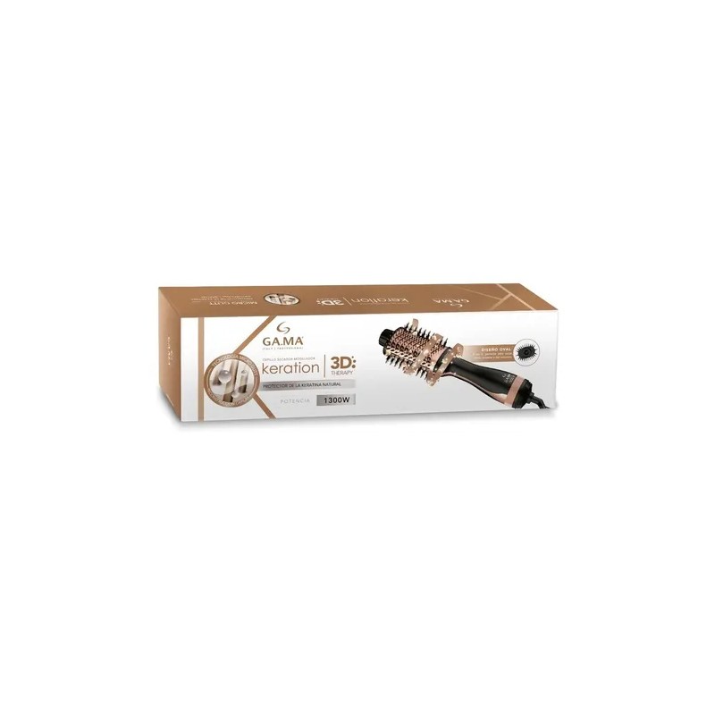 Cepillo Secador Keration One Step Oval Voluminizador Cabello