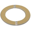 Wall Split Flange, Stainless Steel Round Escutcheon Plate for 4"/101mm