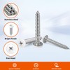 #8 x 1/2" Pan Head Wood Screws, Sheet Metal Screws