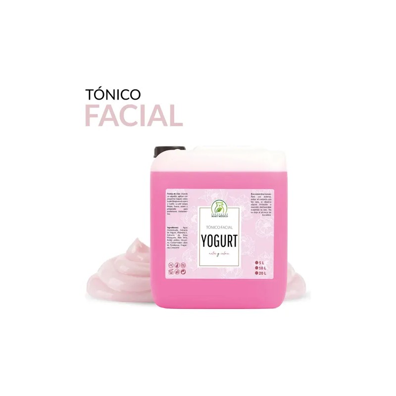 Tónico De Yogurt Facial 5 Litros