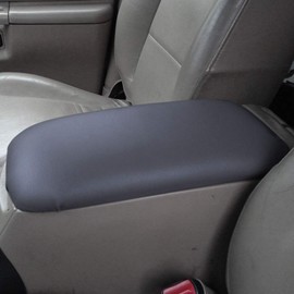 PIT66 Console Lid Cover, Compatible with 1997-2000 Ford Explorer/1997-2001 Mercury Mountaineer/2001-2002 Ford Explorer Sport Trac Gray