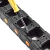 Plastic Drag Chain Cable Carrier Open Type with End Connectors