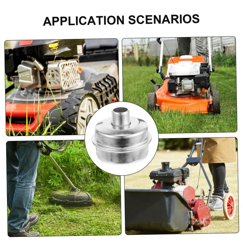 MERRYHAPY Engine Belt Muffler Quiet Muffler for Lawn Mowers Generators