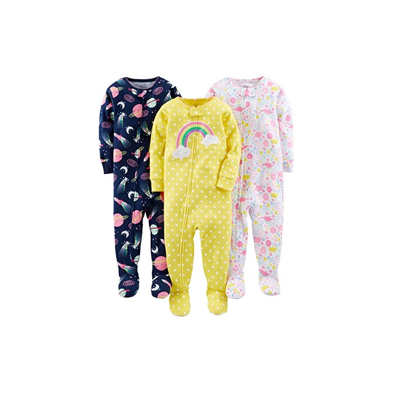 Simple Joys by Carter's - Pijama de algodón con pies