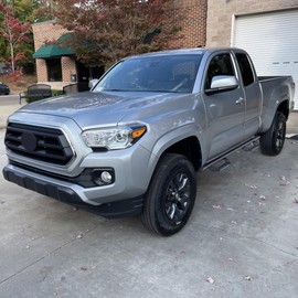 OTHOWE Running Boards Compatible with 2024-2025 Toyota Tacoma Xtra Cab Access Cab (Driver and Passenger Side), 3 Inches Drop Step Style, Tacoma Side Steps Step Bars Nerf Bars Made with Carbon Steel.