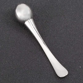 Healifty Cosmetic Spatula Zinc Alloy Eye Cream Applicator Tool Face Beauty Skin Care Roller Massage Face Women Golden 351911ZVET Silver
