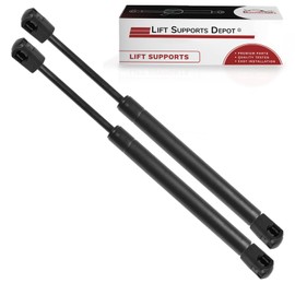 Lift Supports Depot Qty (2) 10mm Nylon End Lift Supports 24.9 Inch Extended x 114lbs Shocks Struts