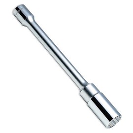 Koken 3/8 (9.5 mm) SQ. 12 Square Extension Socket, Total Length: 9.8 inches (250 mm), 0.6 inches (14 mm), 3117M. 250-14