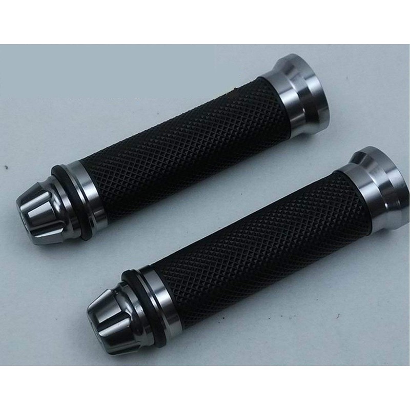 Karun Feel! Motorcycle Grip Left and Right Set Aluminum Bar
